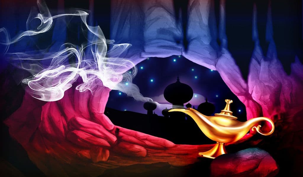 Волшебная лампа Аладдина